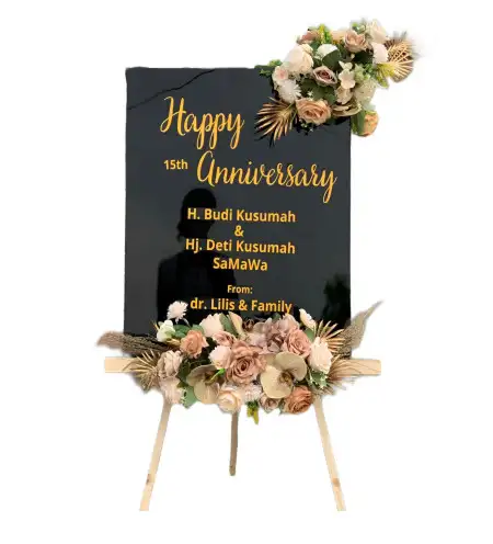 Papan Bunga Akrilik aceh